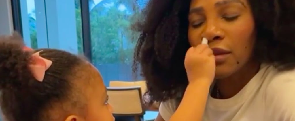 Serena Williams Gets Fake COVID Test From Daughter Olympia