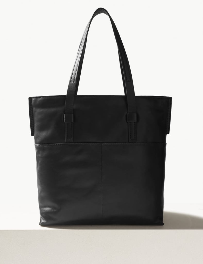 M&S Collection Leather Tote Bag