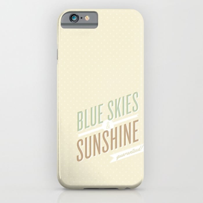 Blue Skies and Sunshine case ($35)