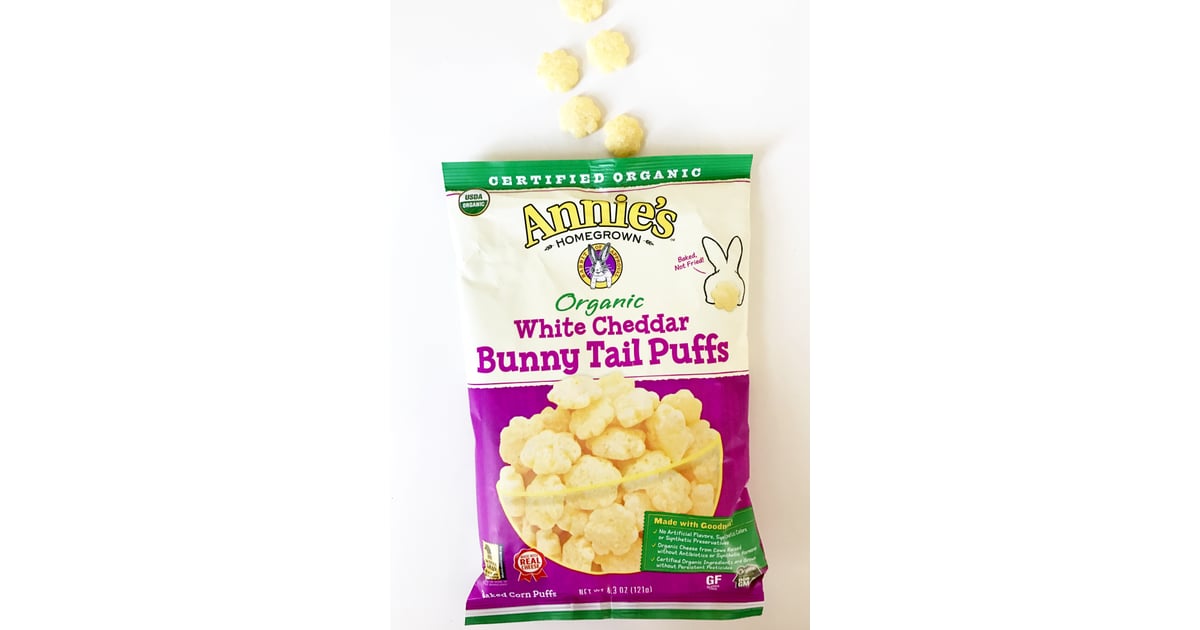 Annie's Organic White Cheddar Bunny Tail Puffs Best New Snacks 2017