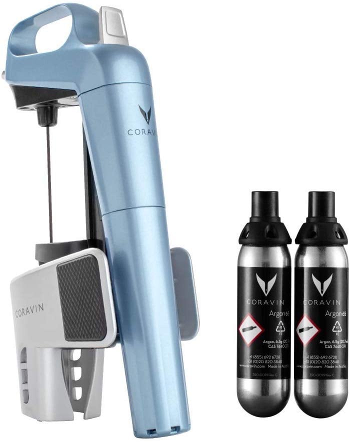Coravin Model Limited Edition Wine Preservation System, Steel Blue Coravin Model Limited Edition Wine Preservation System, Steel Blue