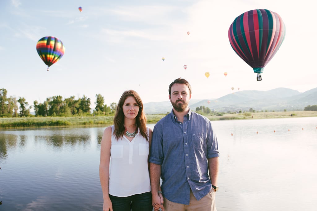 Hot Air Balloon Engagement Pictures