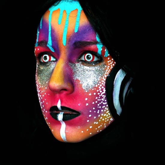 Neon Halloween Makeup Ideas