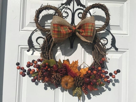 Disney-Inspired Fall Wreath