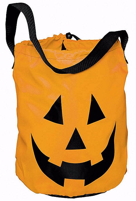 Pumpkin Drawstring Bucket Bag