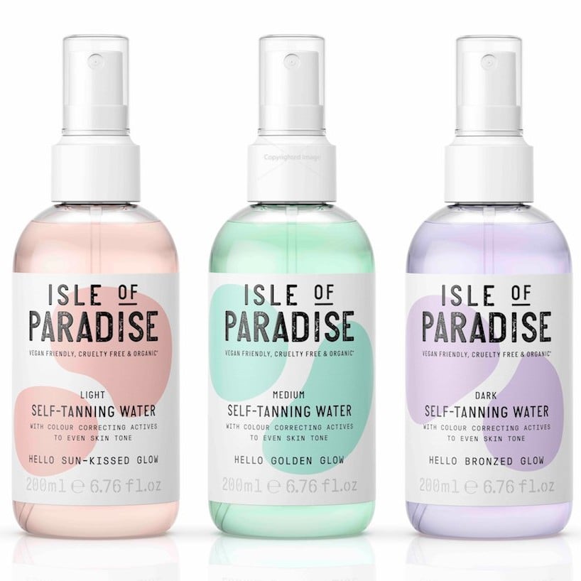 Isle of Paradise Tanning Water. 