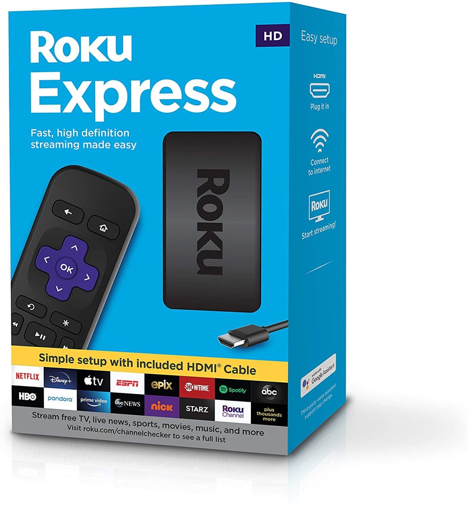 Roku Express | HD Streaming Media Player with High Speed HDMI Cable and Simple Remote: Electronics