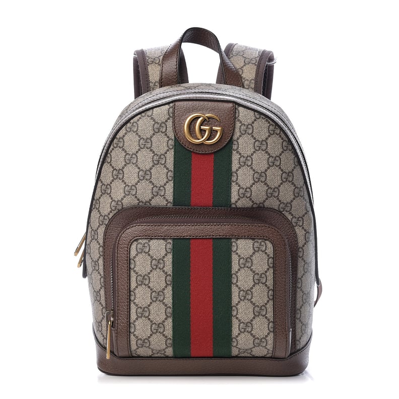 Gucci GG Supreme Monogram Small Ophidia Backpack