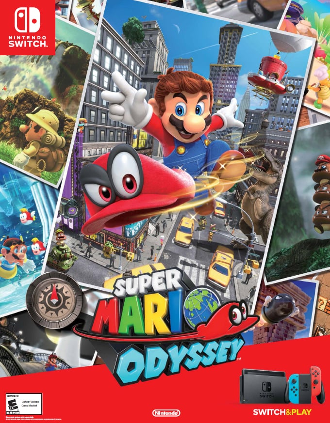 Super Mario Odyssey ($70)