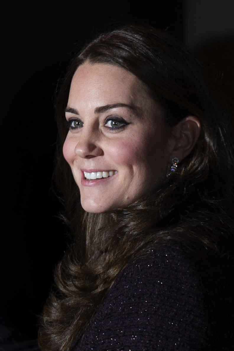 Kate Accessorized With Sparkling Diamond Earrings