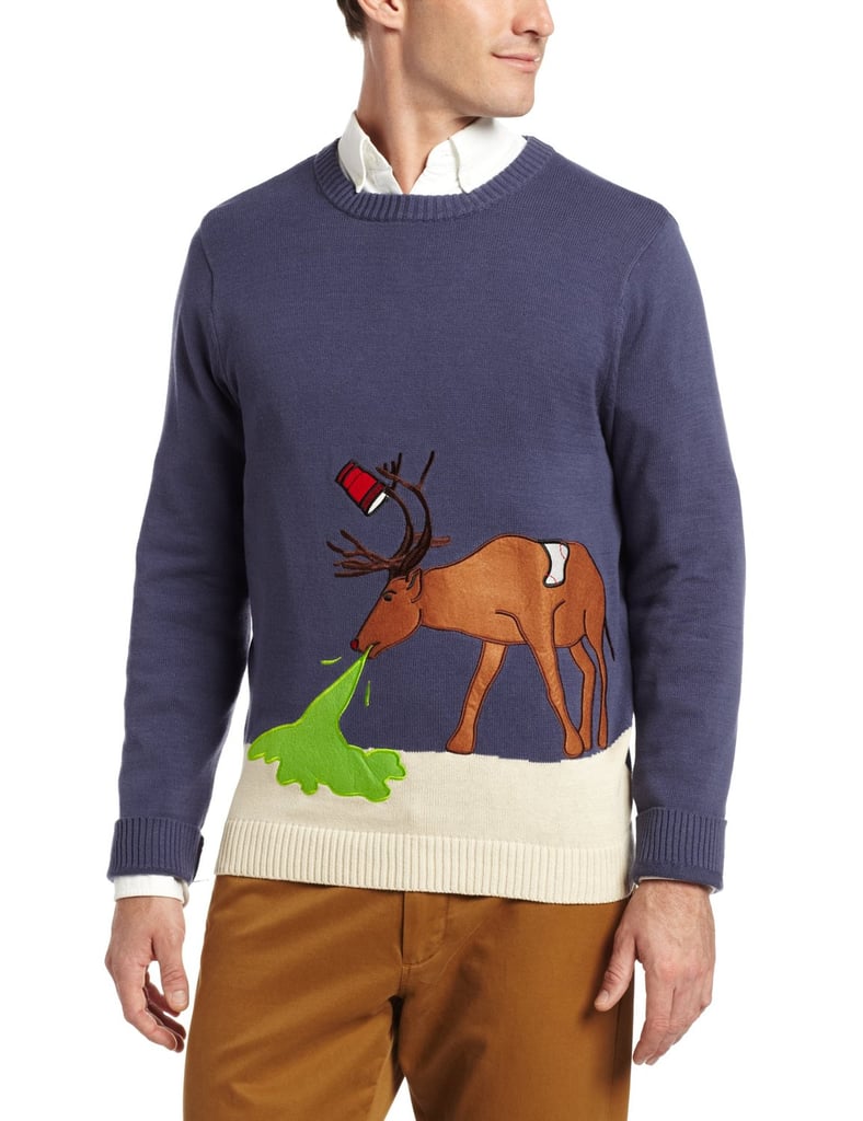 Reindeer Hangover Ugly Christmas Sweater