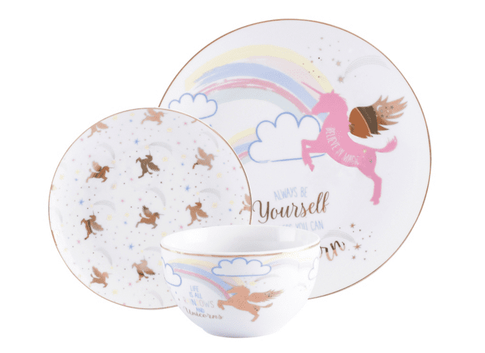 Unicorn 12 Piece Dinner Set