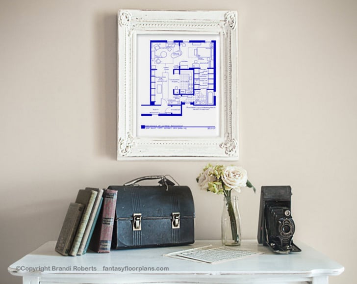 Apartment Floor Plan Print Ts For People Who Like Sex And The City Popsugar Entertainment
