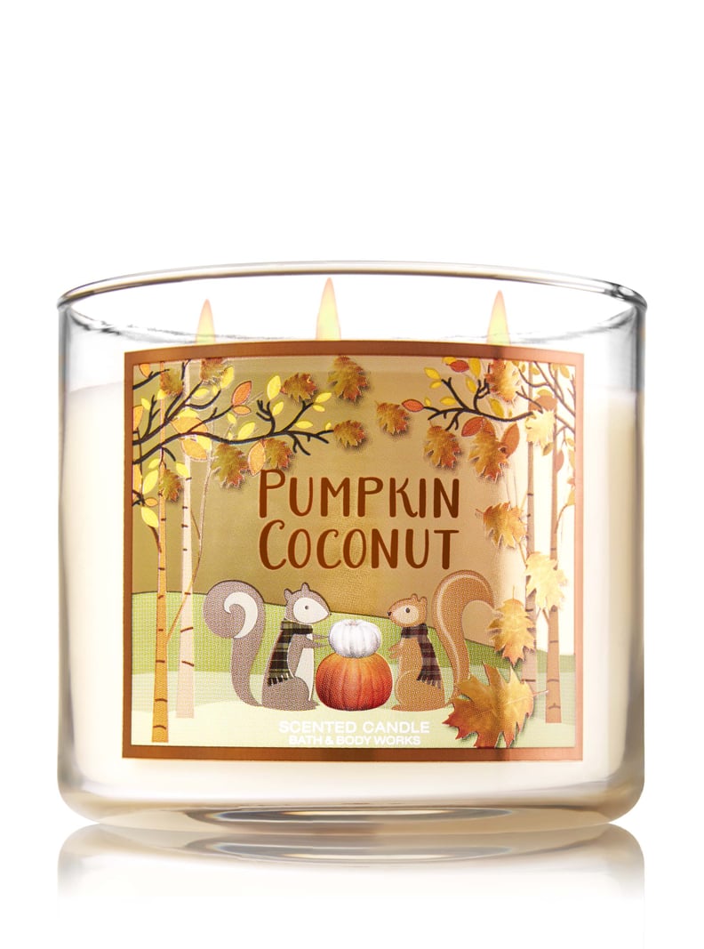 Bath & Body Works Scented 3-Wick Candle in Pumpkin Coconut