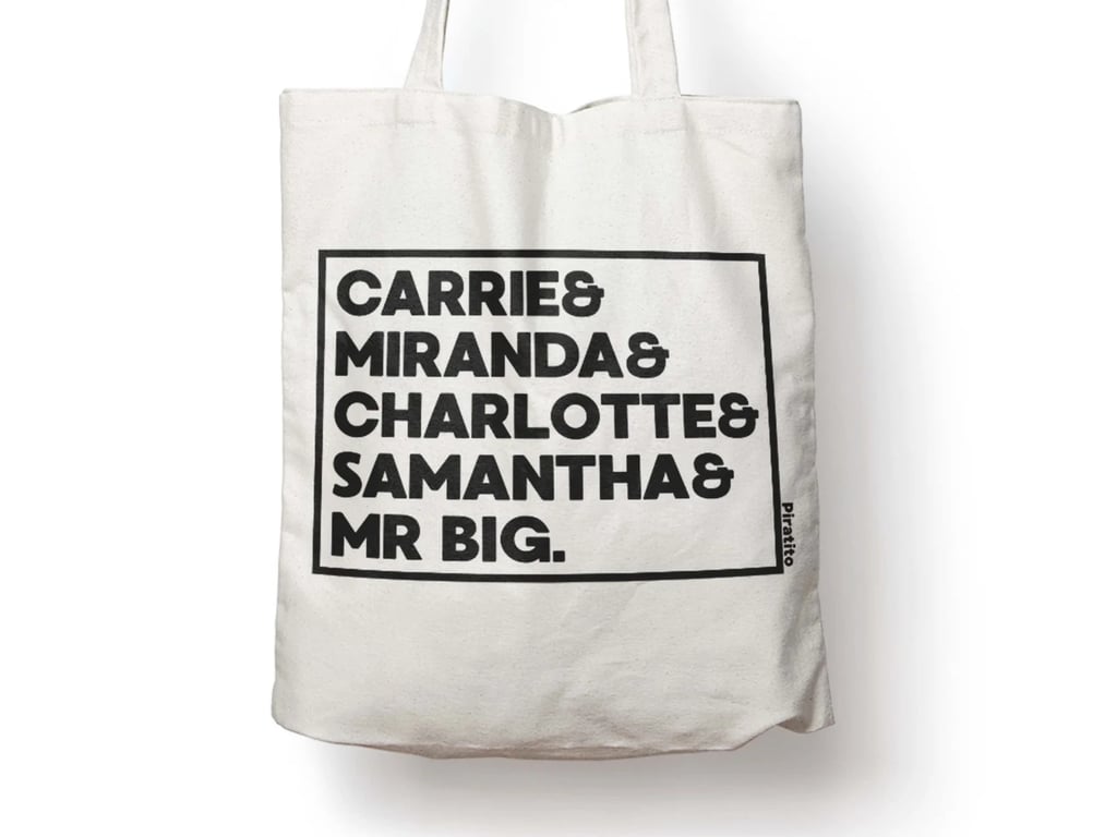 Best For Practicality: "Sex and the City" Squad Goals Canvas Tote