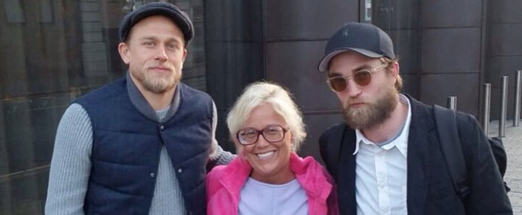 Charlie Hunnam and Robert Pattinson Pose With Fan Photo