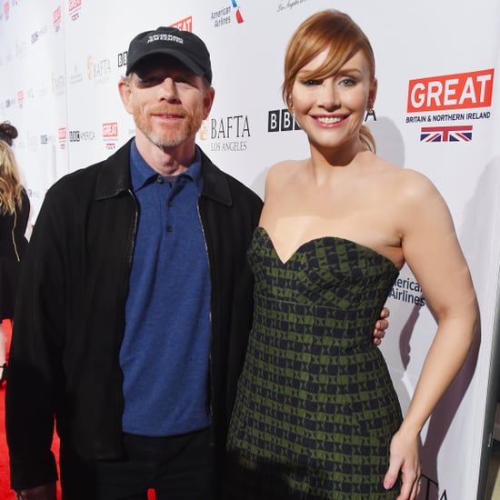 Bryce Dallas Howard and Ron Howard at BAFTA Tea Party 2017