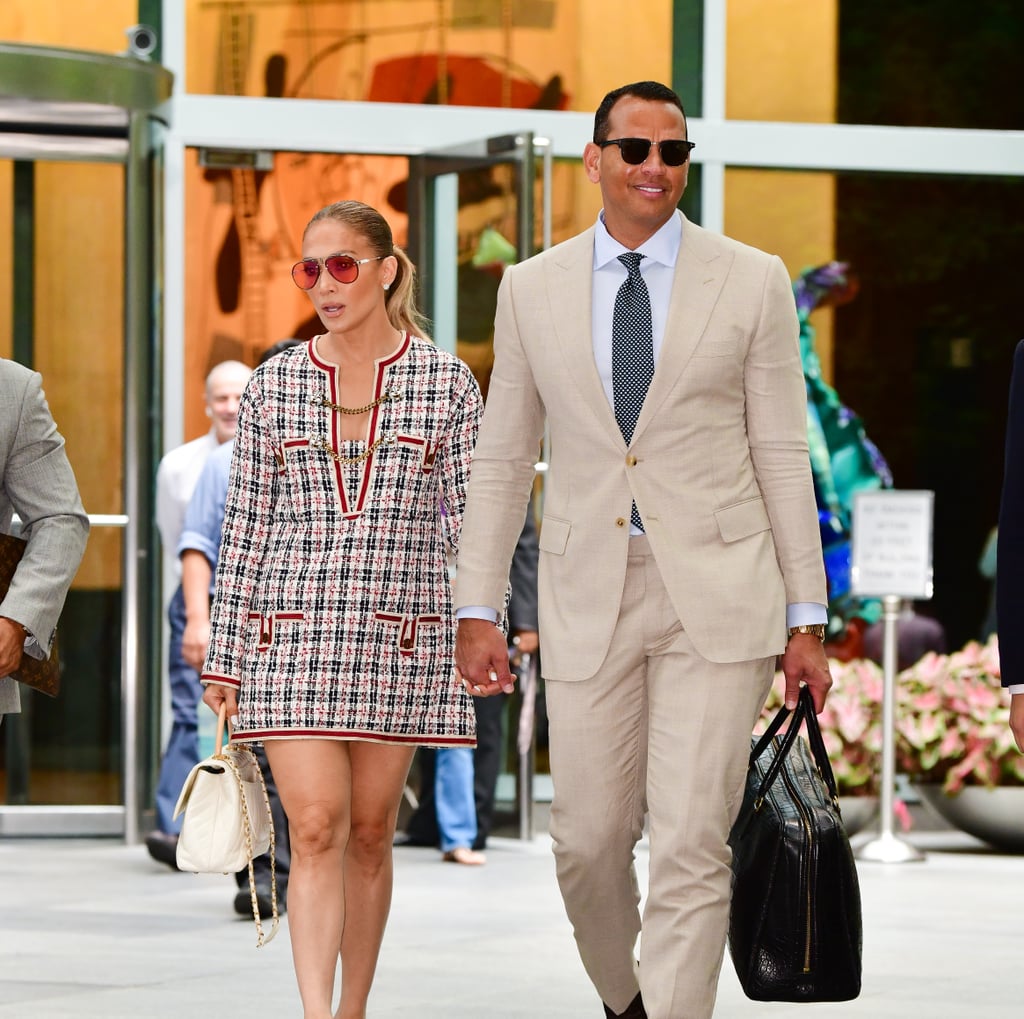 Jennifer Lopez and Alex Rodriguez Lunch in NYC August 2018