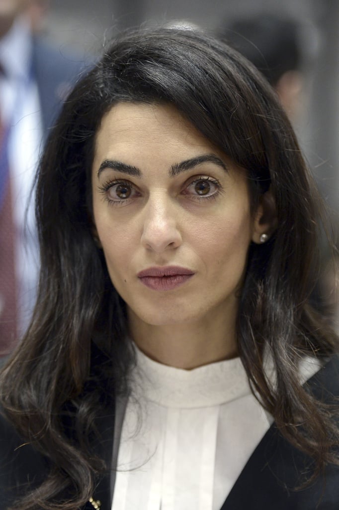 Amal Clooney in Court in Strasbourg January 2015