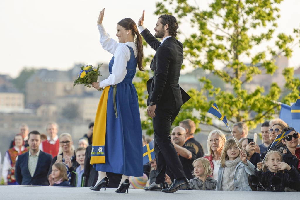 Sweden's Royal Family at National Day Celebrations 2015