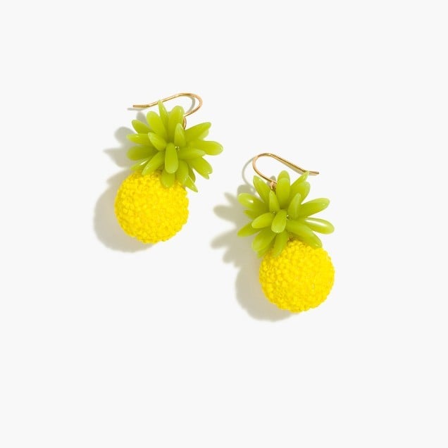 J.Crew Pineapple Earrings