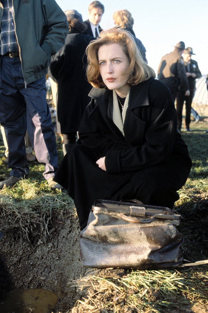 And Scully Was Never Afraid to Get Her Outfit Dirty
