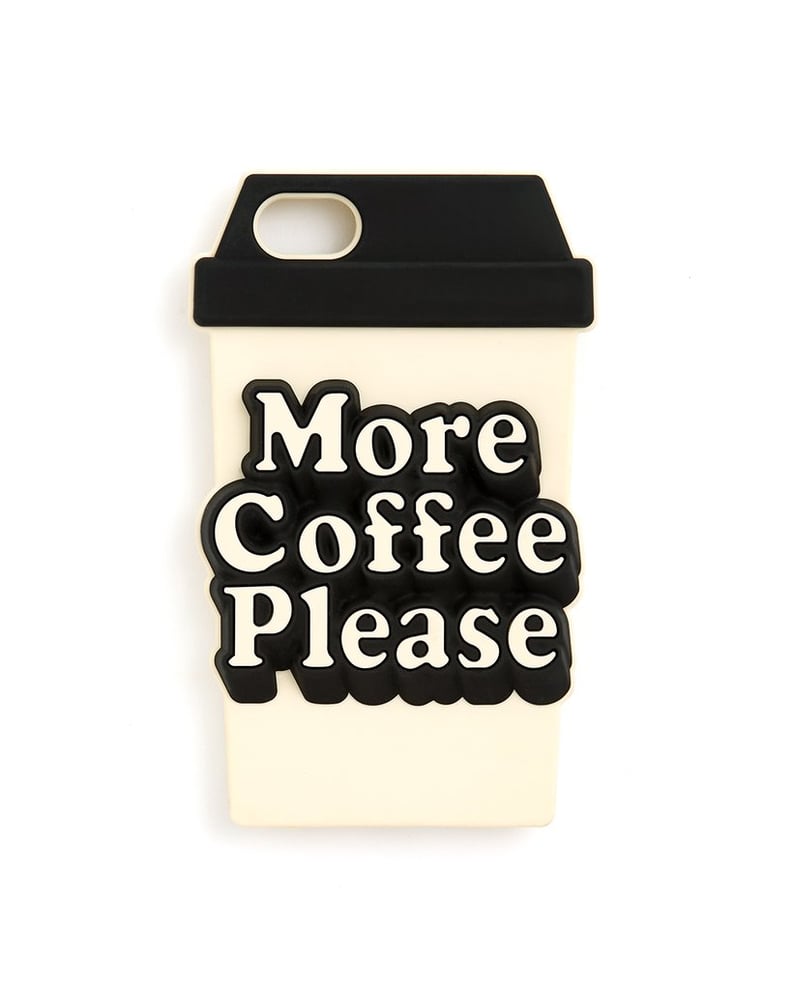 Ban.do More Coffee Please Silicone iPhone Case