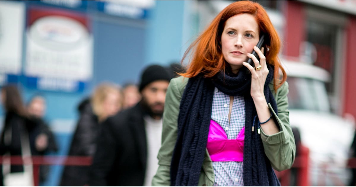 Bras Over Shirt Trend POPSUGAR Fashion