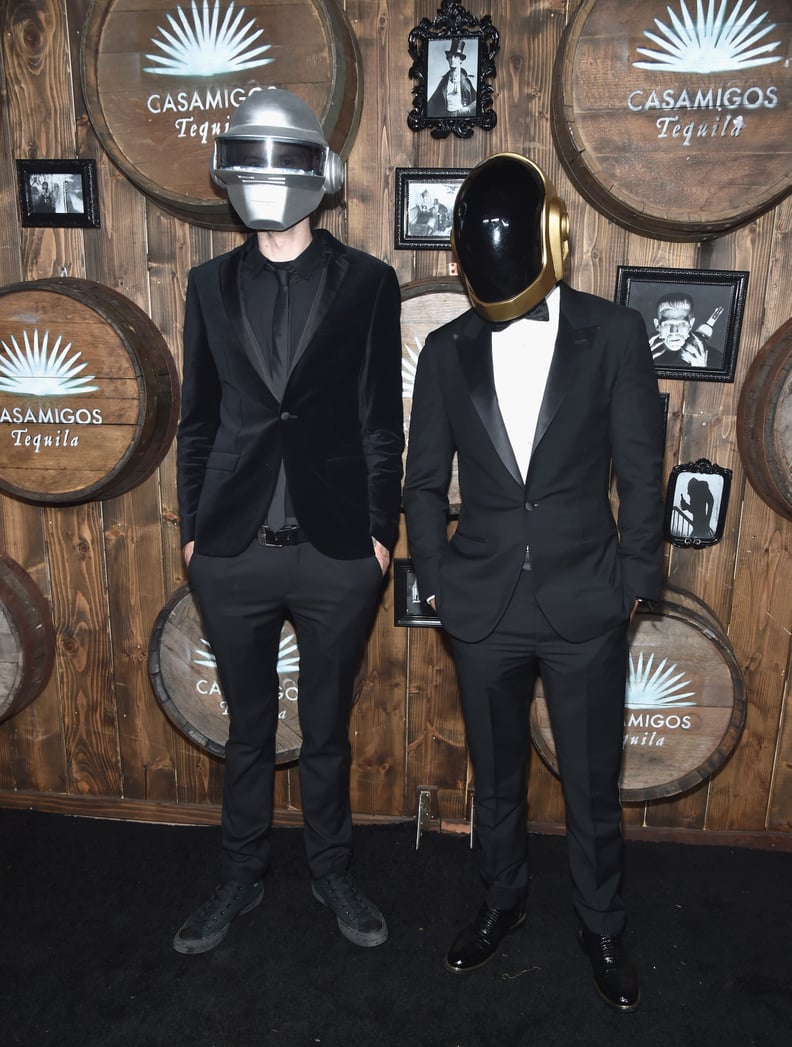 Zedd and a Friend as Daft Punk