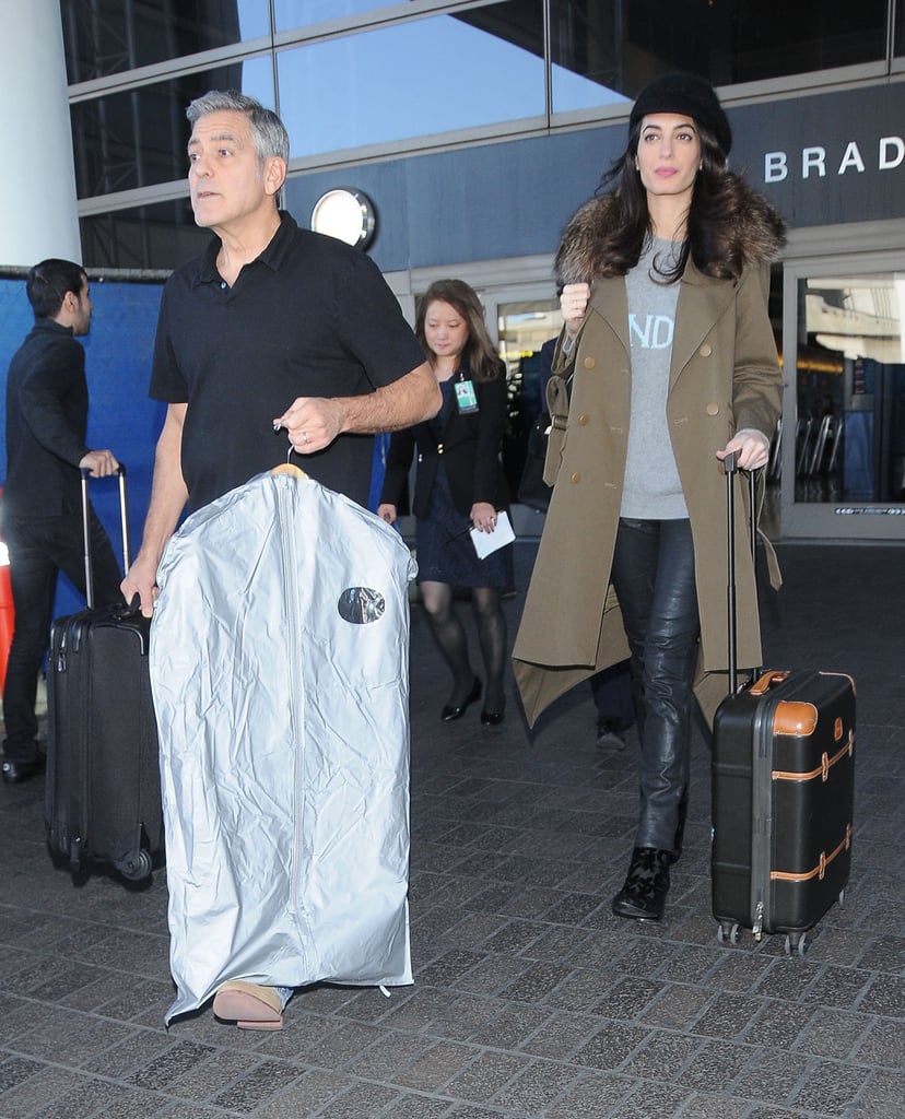 Amal Clooney's Alberta Ferretti Sunday Sweater Jan. 2017