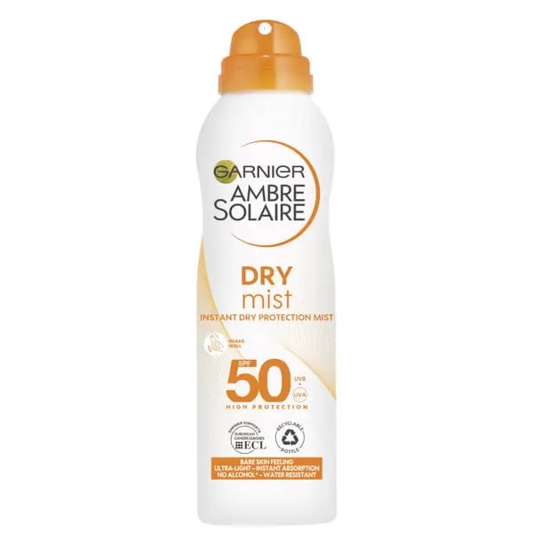 Garnier Ambre Solaire Ambre Solaire Dry Mist Sun Cream Spray SPF50