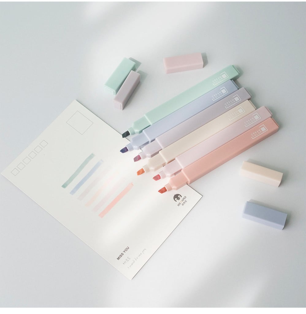 For Note-Taking: Cream Color Highlighter Marker