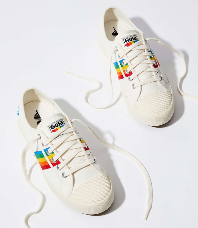 Rainbow trainers womens best sale