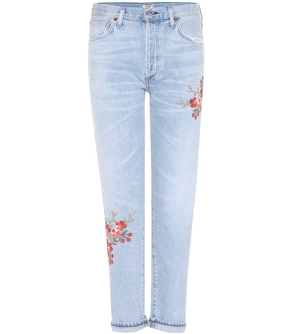 citizens of humanity embroidered jeans