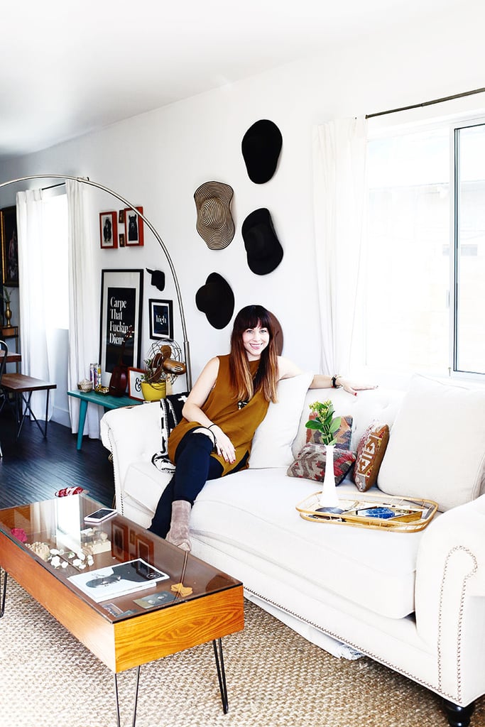 Modern Bohemian Home With Black and White Decor