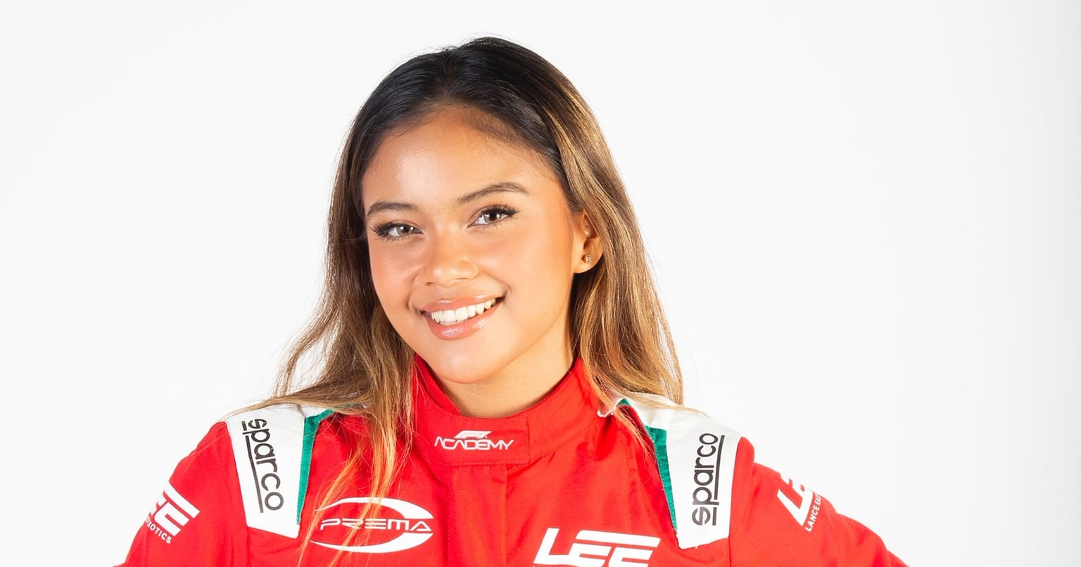 Bianca Bustamante Is Making History as an F1 Academy Racer — and She’s Only 18