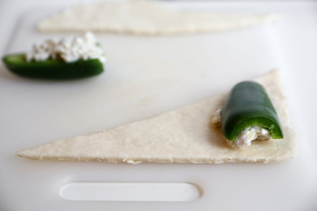 Lay the Peppers Dip-Side Down on the Crescent Dough