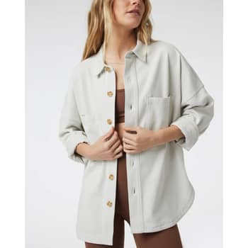 Jacket like shirt top