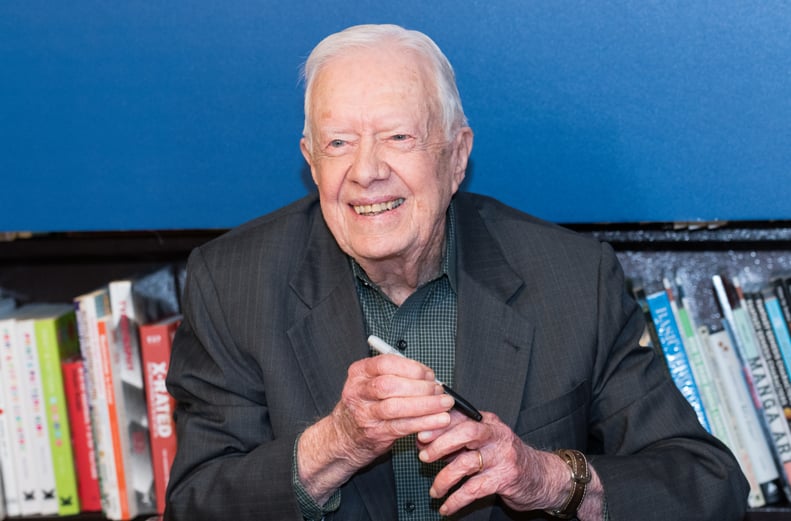 NEW YORK, NY, UNITED STATES - 2018/03/26: Former US President Jimmy Carter at a book signing for his new book 