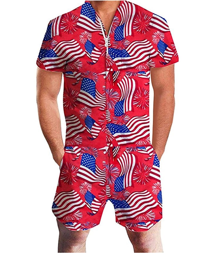 Idgreatim Men's Graphic One-Piece Romper | Amazon Prime Day Men's ...