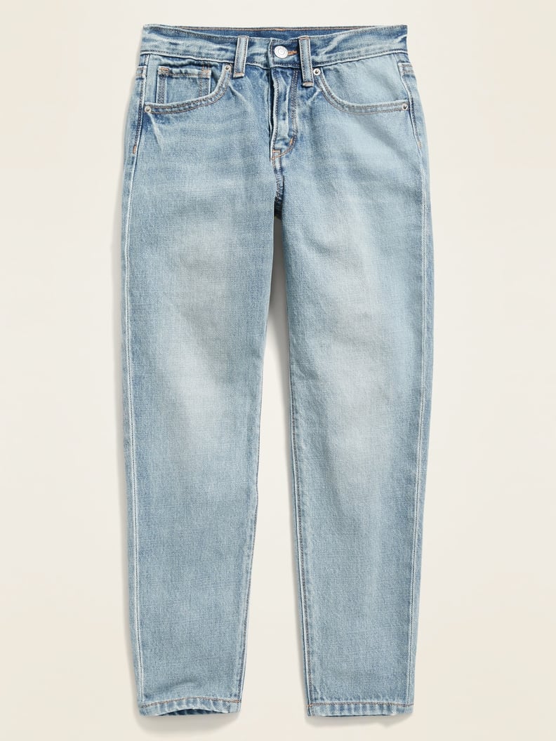 POPSUGAR x Old Navy High-Waisted O.G. Straight Light-Wash Jeans For Girls