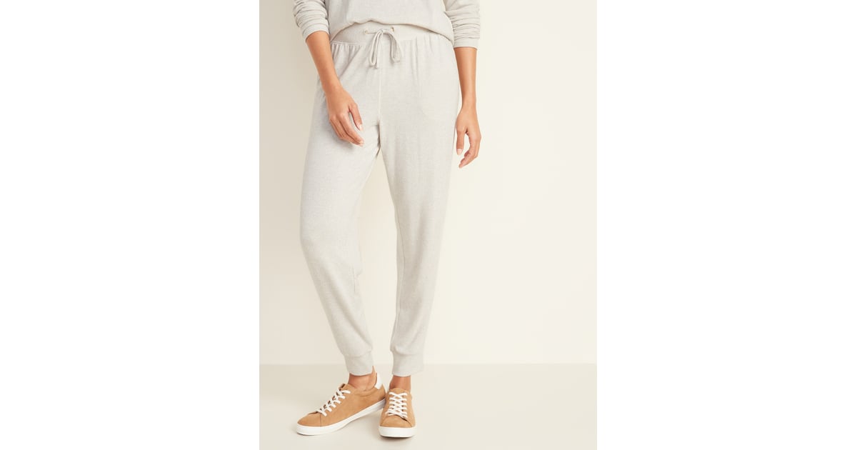 old navy plush knit joggers