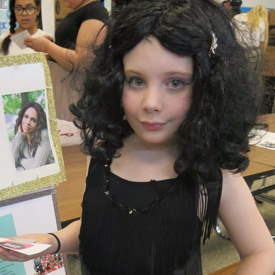 Boy Dresses as Audra McDonald For Black History Month
