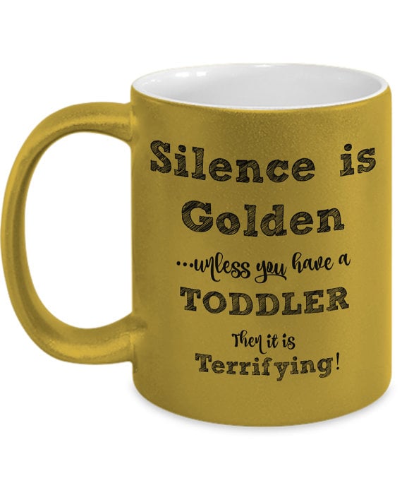 Silence Is Golden Mug