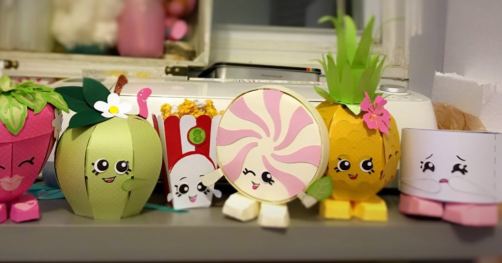 Shopkins paper pop-up decor ($40).