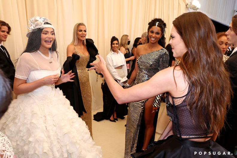 Ciara, Kylie and Kendall Jenner, and Khloé and Kourtney Kardashian at the 2022 Met Gala