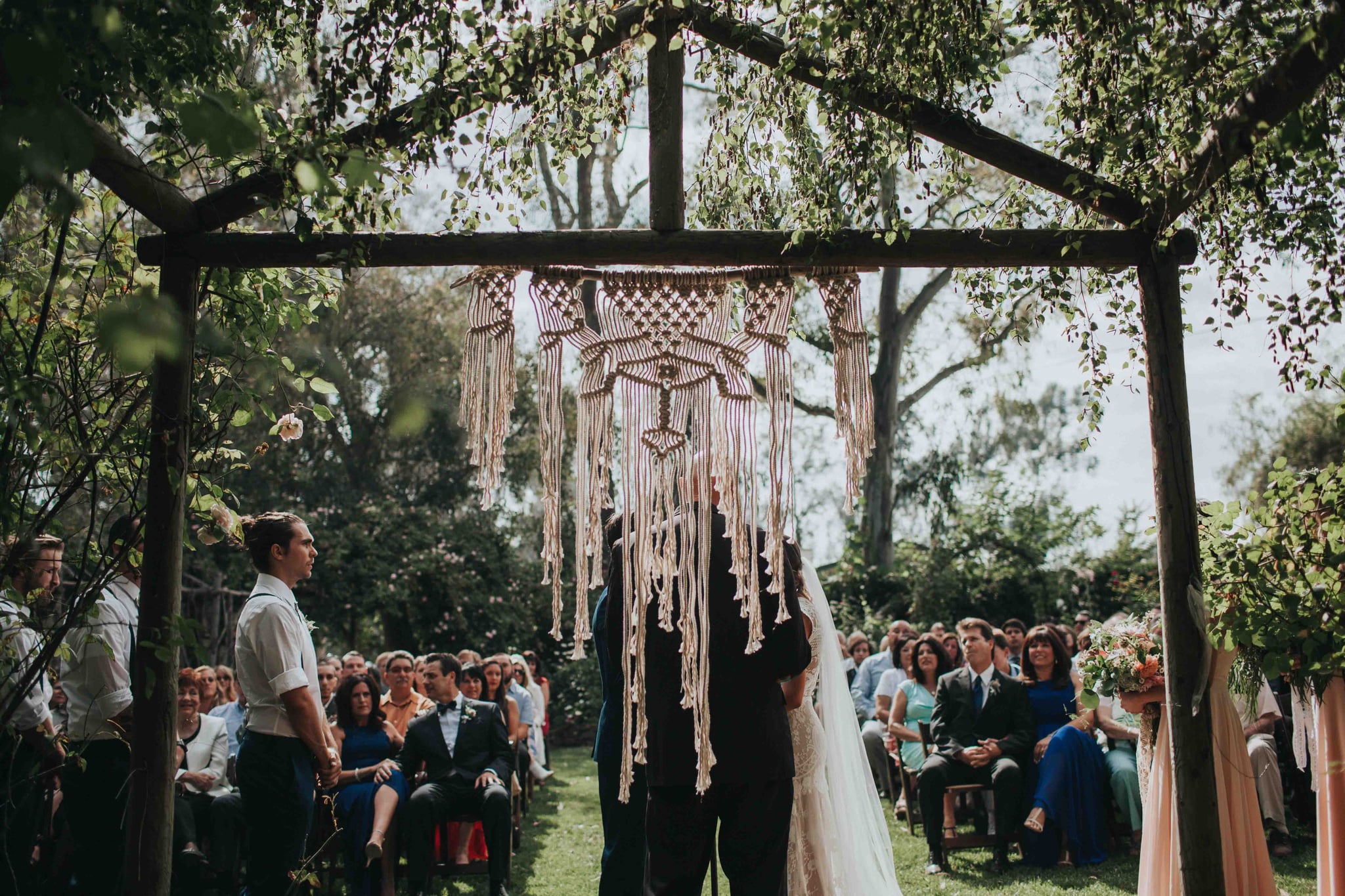 boho garden wedding
