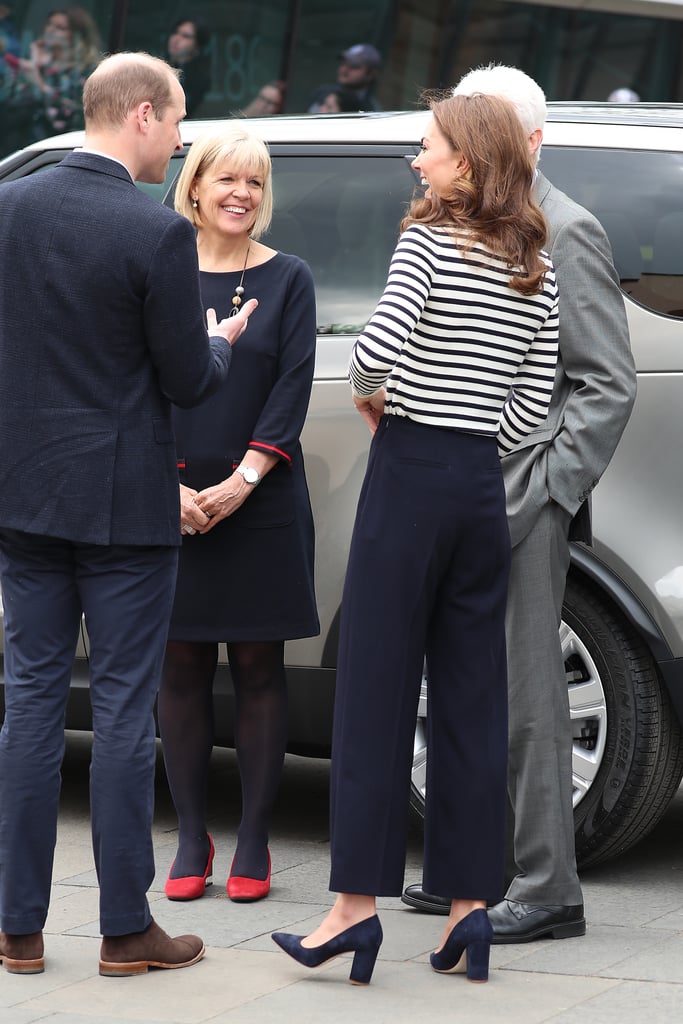 Kate Middleton Striped Shirt May 2019