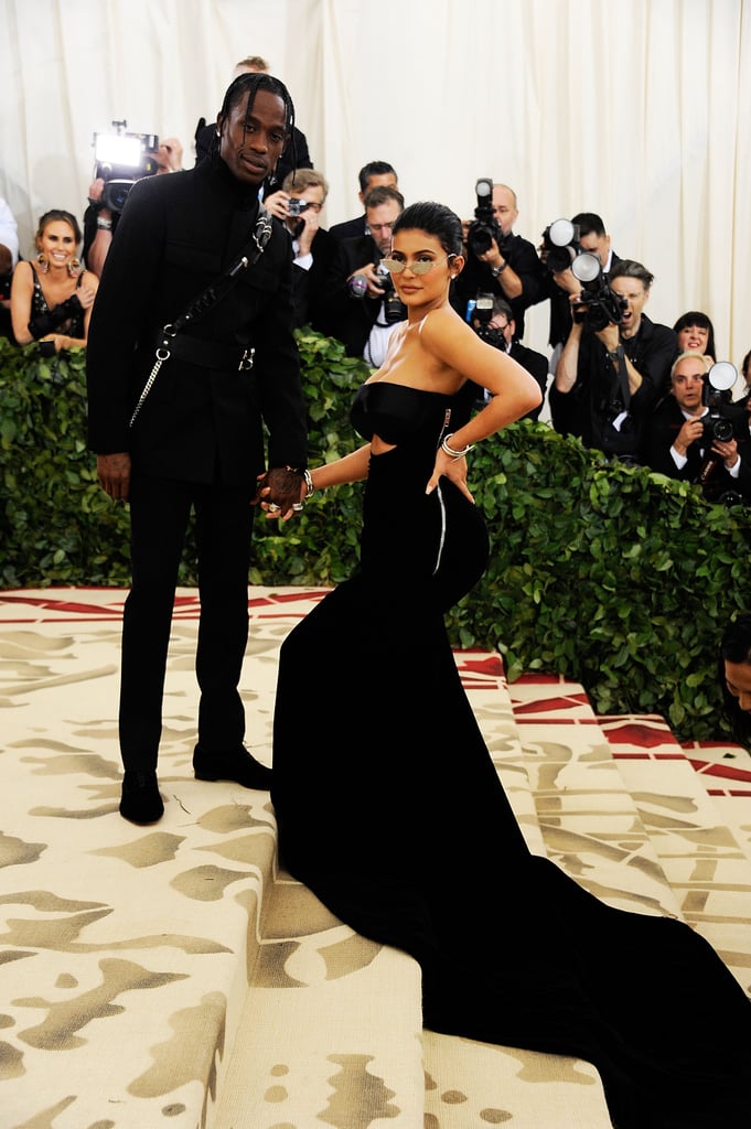 Kylie Jenner and Travis Scott at the 2018 Met Gala POPSUGAR Celebrity Photo 44