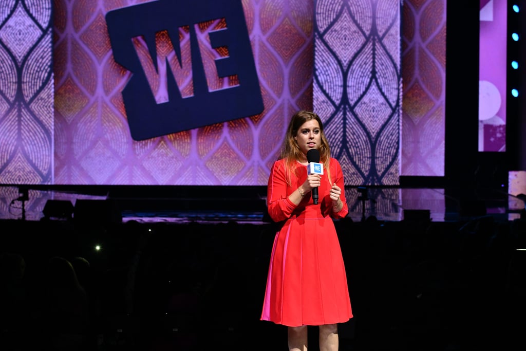 Princess Beatrice's Red Dress September 2018